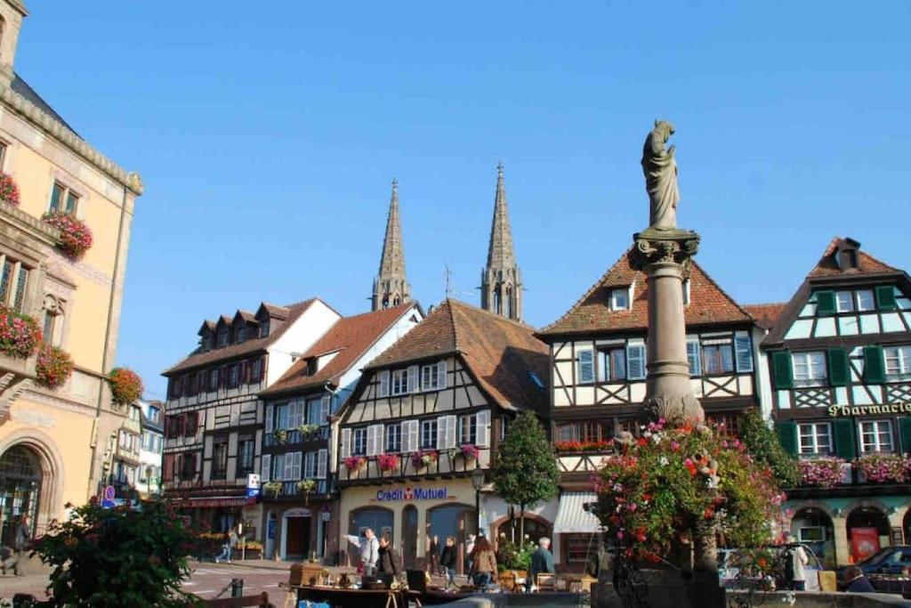 Le Carrousel - Appartement Cosy Centre Obernai Eksteriør bilde